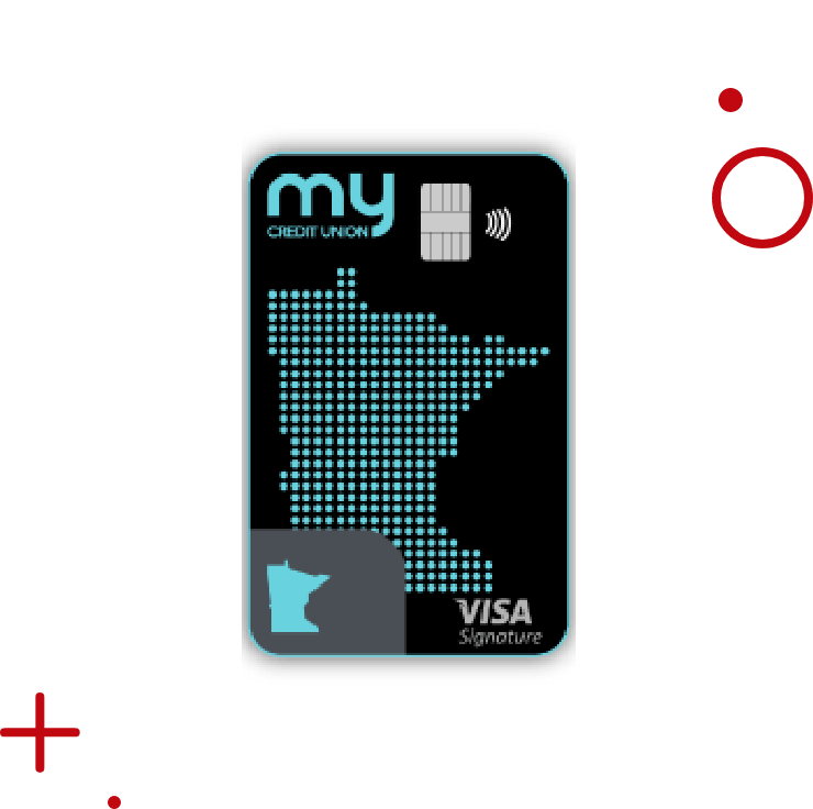 black and blue visa card