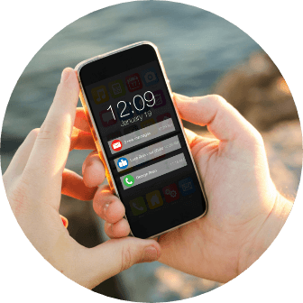 notification on a phone
